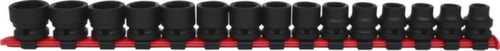1/2" Sechskant-Kraft-Stecknuss-Satz Standard 4 L