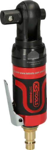 KS Tools 1/2" SlimPOWER Mini-Druckluft-Umschaltratsche 30Nm Standard 5 L