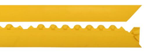 Kantenabschlussleiste Ramp für Anti-Ermüdungsmatte, gelb