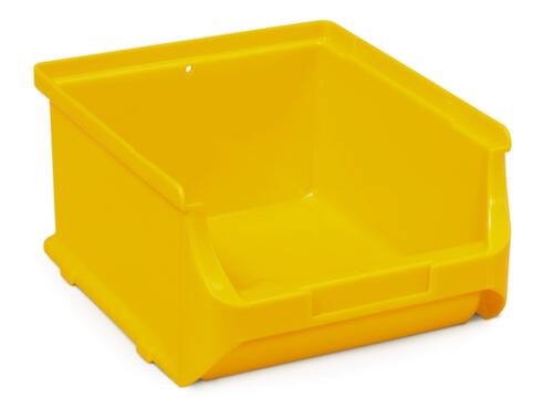 Raja Sichtlagerkasten, gelb, Tiefe 160 mm, Polypropylen Standard 1 L