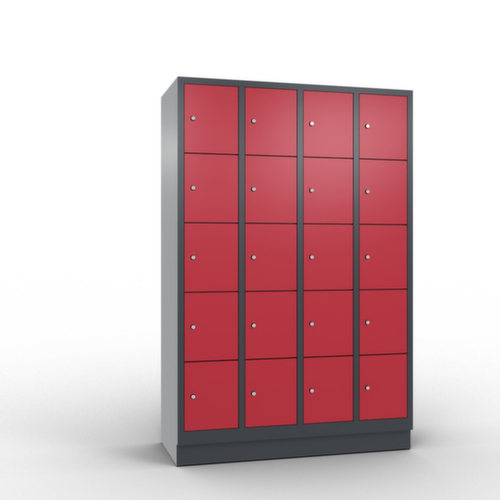 C+P Schließfachschrank Classic, 20 Fächer