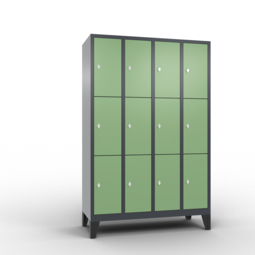 C+P Schließfachschrank Classic, 12 Fächer