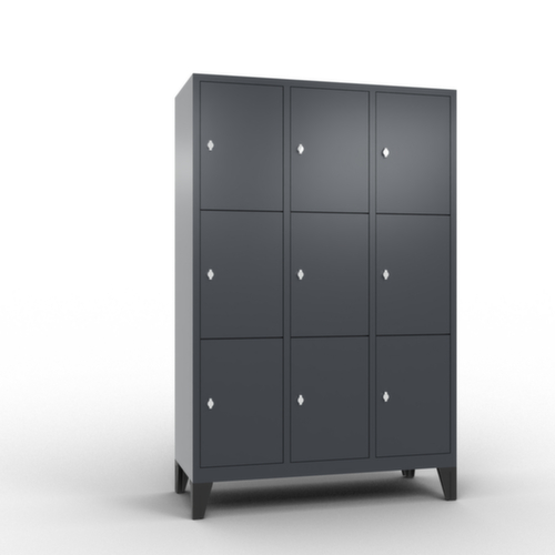 C+P Schließfachschrank Classic, 9 Fächer