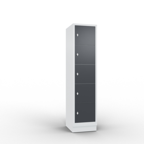C+P Schließfachschrank Classic, 5 Fächer