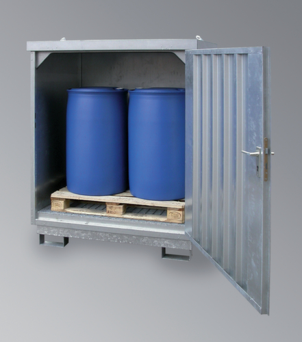 Lacont Gefahrstoff-Depot SLH 1 x 1 für Fässer Standard 1 L