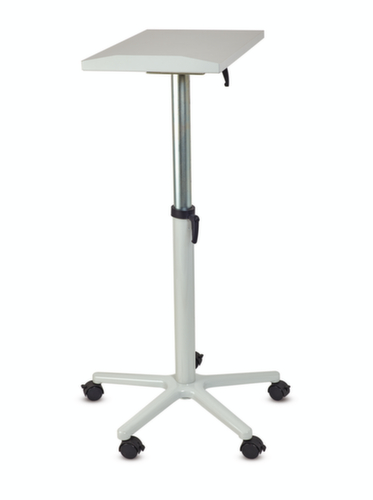 MAUL Beamertisch MAULpro, Höhe 735 - 1200 mm, weiß Standard 2 L
