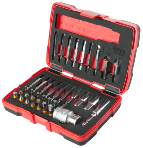 1/4" + 10 mm Torx- und Innensechskant-Schrauben-Ausdreher-Satz Standard 5 L