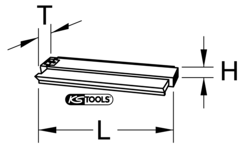 KS Tools Konturen-Lehre Standard 4 L