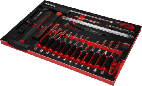 KS Tools Performanceplus Werkstattwagen-Satz P10 mit 397 Werkzeugen für 7 Schubladen Standard 4 L