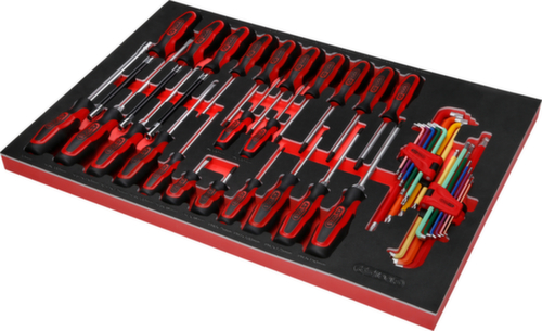 KS Tools Performanceplus Werkstattwagen-Satz P10 mit 397 Werkzeugen für 7 Schubladen Standard 5 L