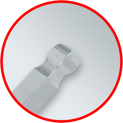 Kugelkopf-Innensechskant-Winkelstiftschlüssel-Satz Standard 6 L