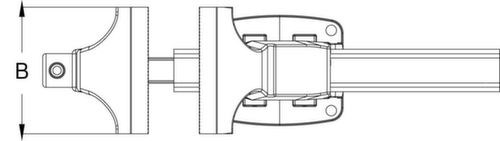 Parallel-Schraubstock ohne Drehteller Standard 7 L