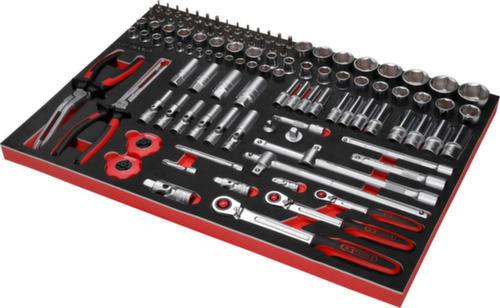 KS Tools Performanceplus Werkstattwagen-Satz P15 mit 397 Werkzeugen für 7 Schubladen Standard 7 L