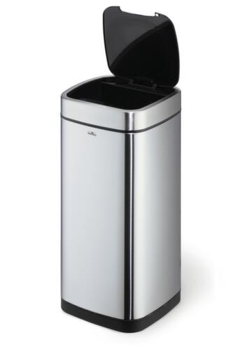 Durable Sensor-Abfallbehälter NO TOUCH aus Edelstahl, 35 l, metallic-silber Standard 2 L