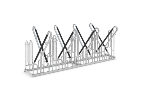 WSM Fahrrad-Anlehnbügel mit extra hohem Stellbügel Standard 1 L