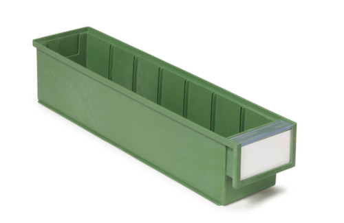 Treston Umweltfreundlicher Regallagerkasten BiOX, grün, HxLxB 82x400x92 mm Standard 1 L