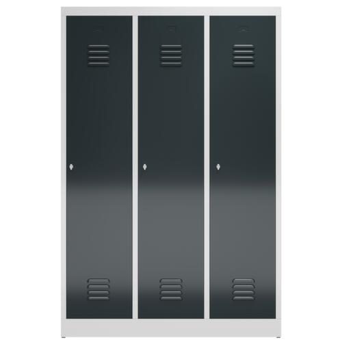 Garderobenschrank ClassiX für Schwarz-Weiß-Trennung Standard 2 L