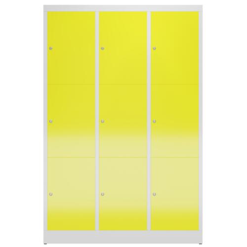 Schließfachschrank ClassiX, 9 Fächer Standard 2 L