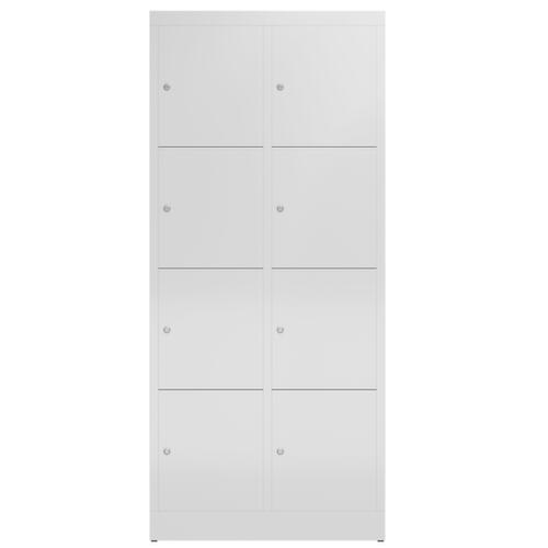 Schließfachschrank ClassiX, 8 Fächer Standard 2 L
