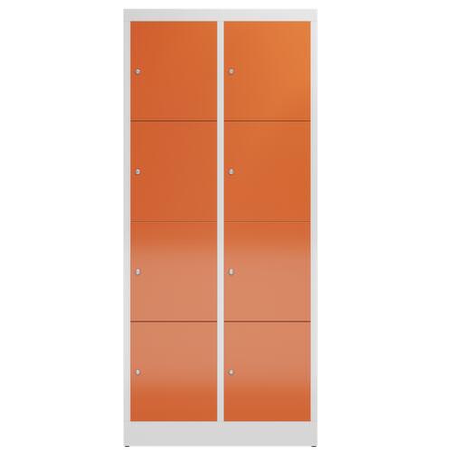 Schließfachschrank ClassiX, 8 Fächer Standard 2 L