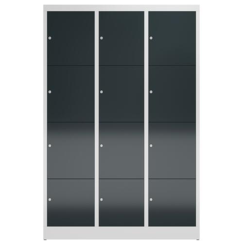 Schließfachschrank ClassiX, 12 Fächer Standard 2 L
