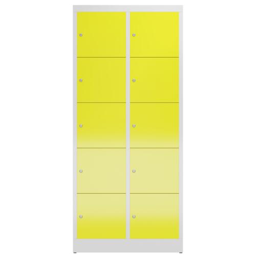 Schließfachschrank ClassiX, 10 Fächer Standard 2 L