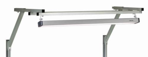 Treston Obergestell für Werkzeuge und Leuchten für Montagetisch, Breite 1500 mm Detail 1 L