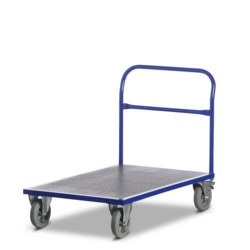 Rollcart Schiebebügelwagen mit rutschfester Ladefläche, Traglast 1200 kg, Ladefläche 1200 x 800 mm Standard 5 L