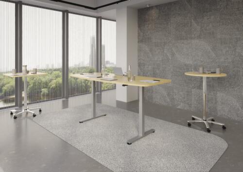 Elektrisch höhenverstellbarer Konferenztisch, Breite x Tiefe 2200 x 1030 mm, Platte Ahorn Milieu 1 L