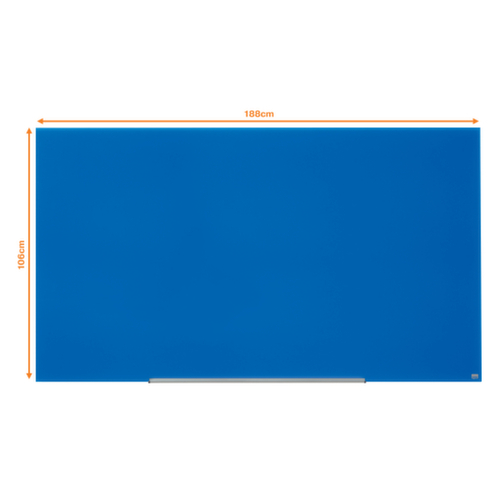 nobo Glastafel Impression Pro, Höhe x Breite 1059 x 1883 mm Standard 1 L