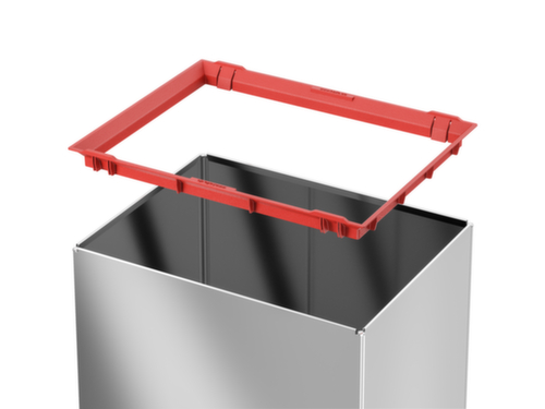 Hailo Abfallbehälter Big-Box Swing L mit selbstschließendem Schwingdeckel, 35 l Detail 3 L
