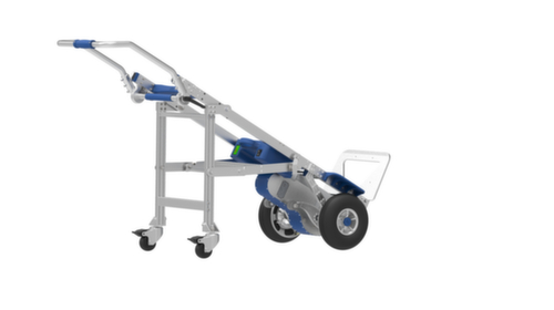 Elektrischer Treppensteiger ERGO®, Traglast 170 kg, Schaufelbreite 380 mm, Vollgummi-Bereifung Milieu 1 L