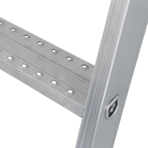 Krause Stufen-Doppelleiter STABILO® Professional, 2 x 3 Stufen mit R13-Belag Detail 3 L