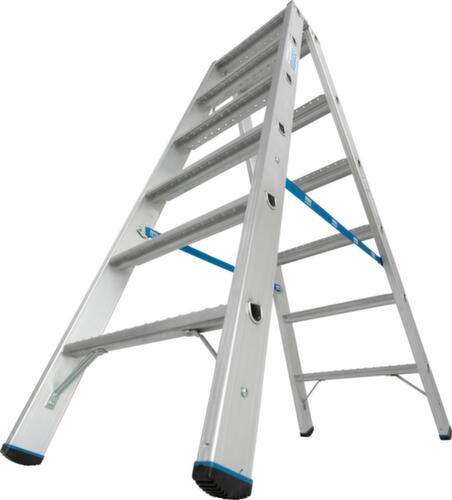 Krause Stufen-Doppelleiter STABILO® Professional, 2 x 6 Stufen mit R13-Belag Standard 3 L