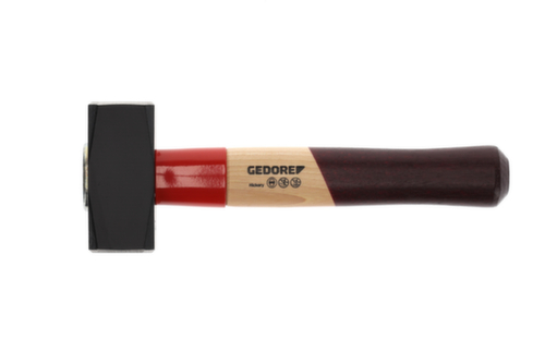 GEDORE 620 H-1000 Fäustel ROTBAND-PLUS mit Hickorystiel Standard 5 L