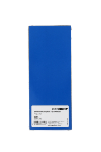 GEDORE 119 L Splinttreiber-Satz Standard 6 L