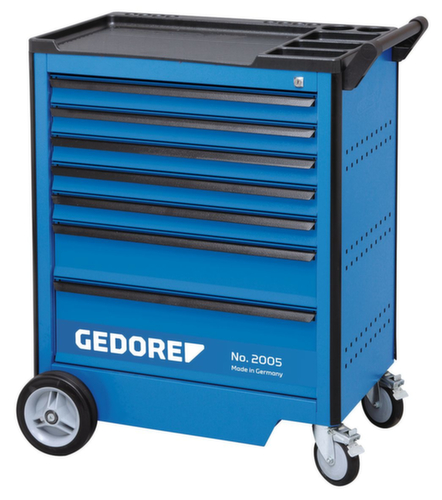 GEDORE 2005-TS-190 Werkzeugwagen mit 190-teilig Werkzeugsortiment Standard 2 L