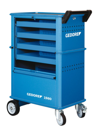 GEDORE 1580 Werkzeugwagen mit 4 Schubladen Standard 3 L