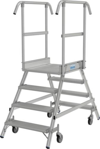 Krause Fahrbare Podesttreppe STABILO® Professional Standard 3 L