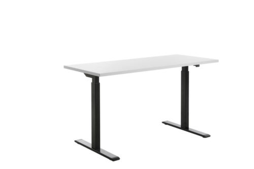 Topstar Elektrisch höhenverstellbarer Schreibtisch E-Table Smart mit T-Fußgestell Standard 2 L