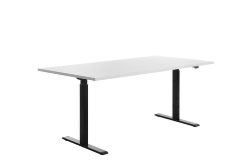 Topstar Elektrisch höhenverstellbarer Schreibtisch E-Table Smart mit T-Fußgestell Standard 2 L