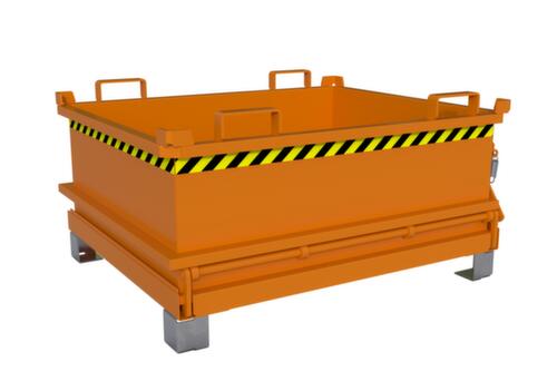 Bauer Mini-Klappbodenbehälter MSB 400 in RAL2000 Gelborange Standard 2 L
