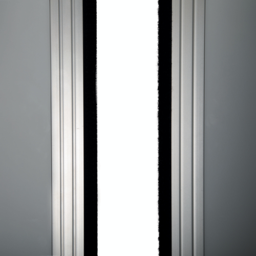 MAUL Stellwand-Tafel MAULconnecto, Höhe x Breite 1800 x 1000 mm, Wand dunkelgrau/weiß/braun Detail 2 L