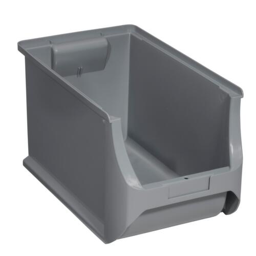 Allit Sichtlagerkasten ProfiPlus, grau, Tiefe 355 mm, Recycling-Kunststoff Standard 1 L
