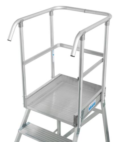 Krause Fahrbare Podesttreppe STABILO® Professional Standard 5 L