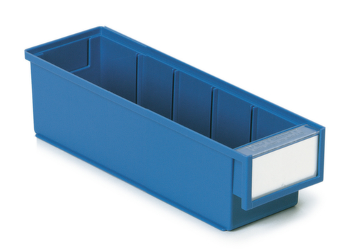Treston Stabiler Regalkasten, blau, Tiefe 300 mm Standard 1 L