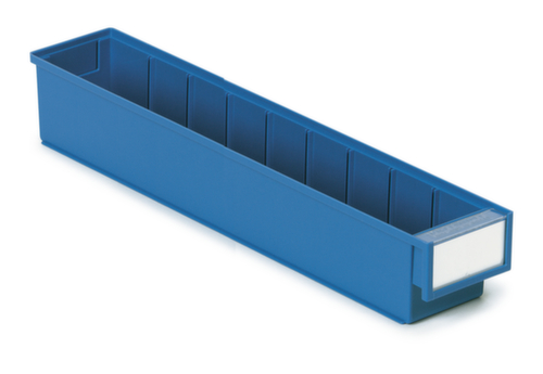Treston Stabiler Regalkasten, blau, Tiefe 500 mm Standard 1 L