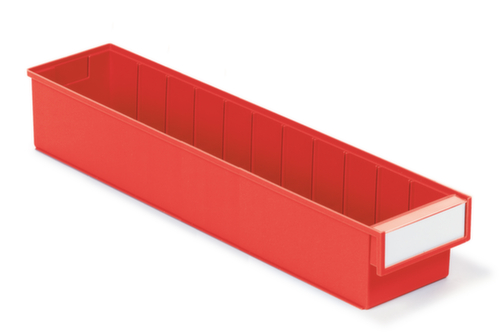 Treston Stabiler Regalkasten, rot, Tiefe 600 mm Standard 1 L