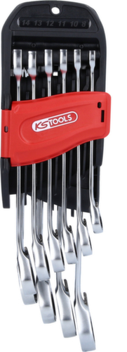 KS Tools DUO GEARplus® Ratschenringmaulschlüssel Standard 4 L