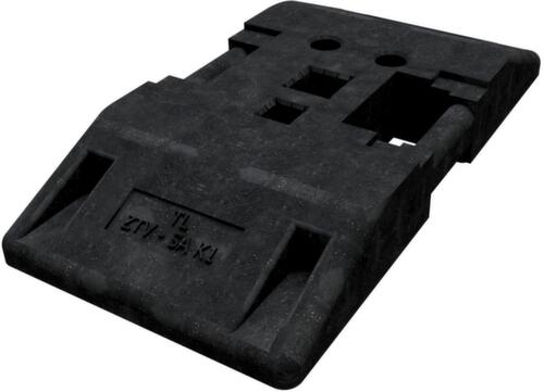 Schake Fußplatte für Schrankenzaun Standard 18 L